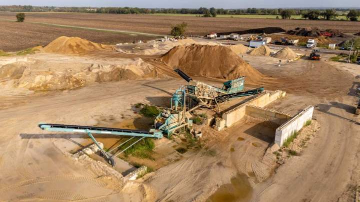 Recyclage de matériaux de chantier Gironde