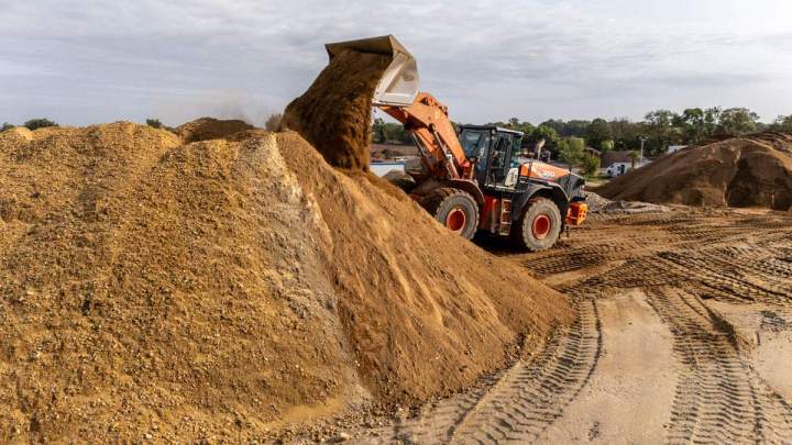 Sable de construction Gironde